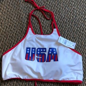 USA bikini top NWT!!!